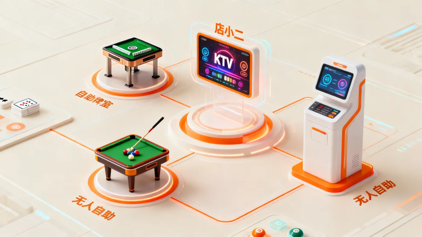 无人自助门店3D示意图